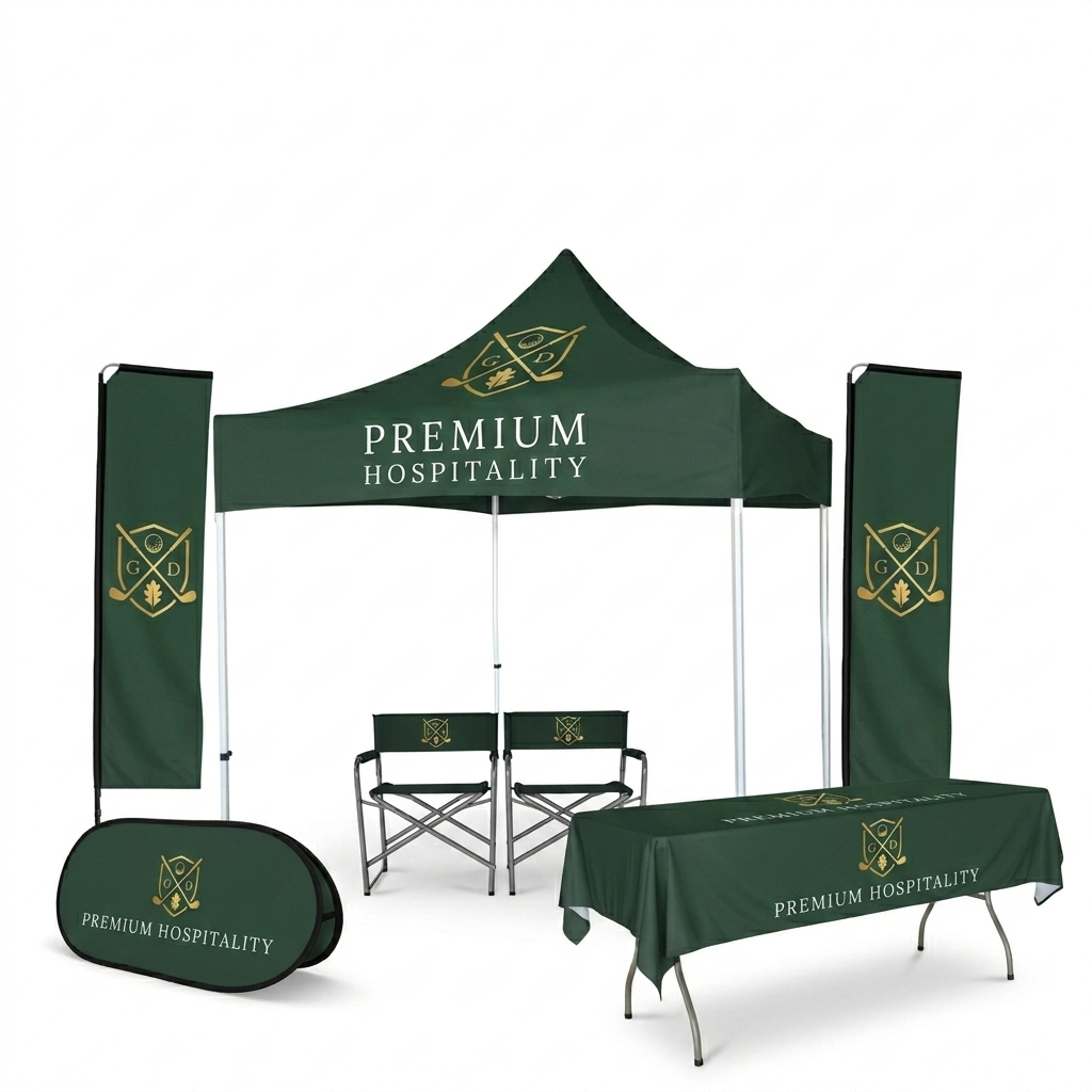 Premium Hospitality branded event kit